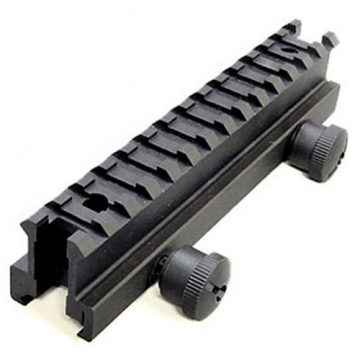 AR15 M4 M16 MAKO Picatinny 1 in.  Riser See Thru Mount