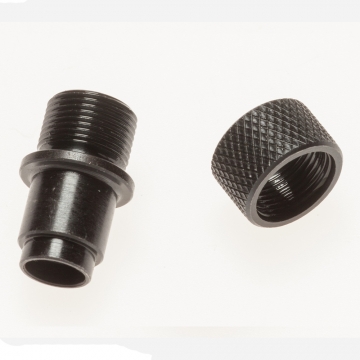 WALTHER P22 1/2x28 tpi Threaded Barrel Silencer Suppressor Adapter
