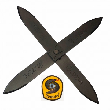 Sale !! Rare !! Cobray MAC SWD Atchisson Combat Folding Throwing Knife w/ Cobray Patch
